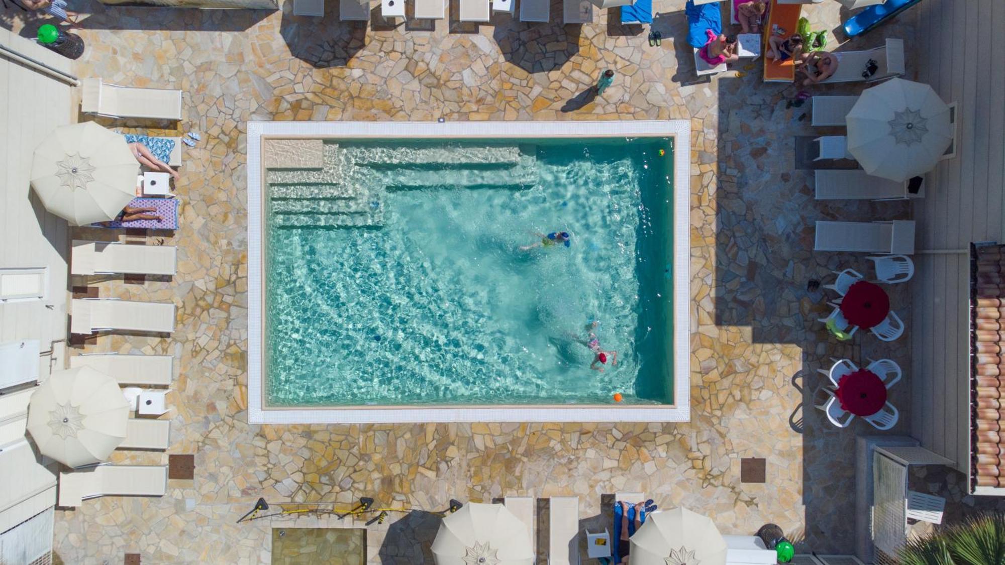 Hotel Sans Souci Rimini Exteriör bild
